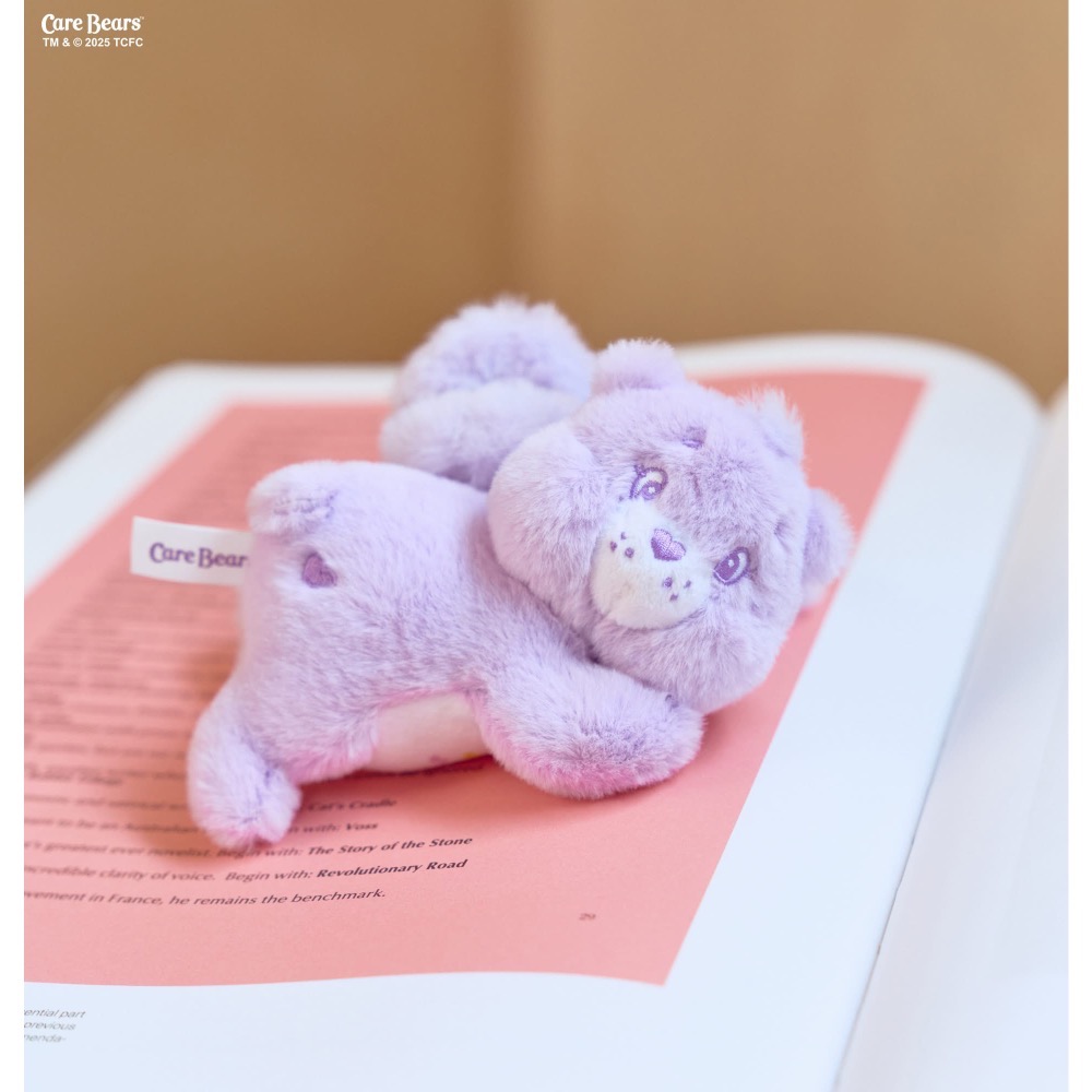 全新限量預購 正版授權 7-11 Care Bears 雪柔絨鯊魚夾 可愛髮夾 冬季限定 毛絨絨 髮飾 療癒系 萌系女孩-細節圖9