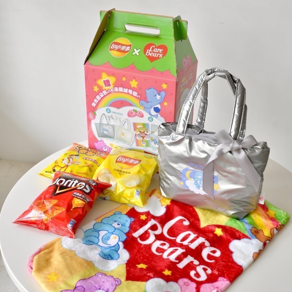 全新限量現貨 正版授權 7-11 樂事 Care Bears 熊熊不能莓有你 不含外箱及零食-細節圖2