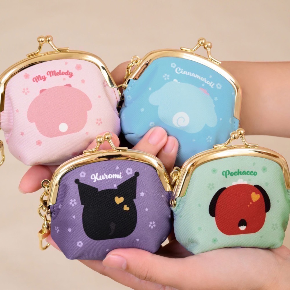 全新限量現貨 7-11 三麗鷗招財開運口金包 達摩 Kitty 大耳狗 美樂蒂 布丁狗 帕恰狗 馬年-細節圖3