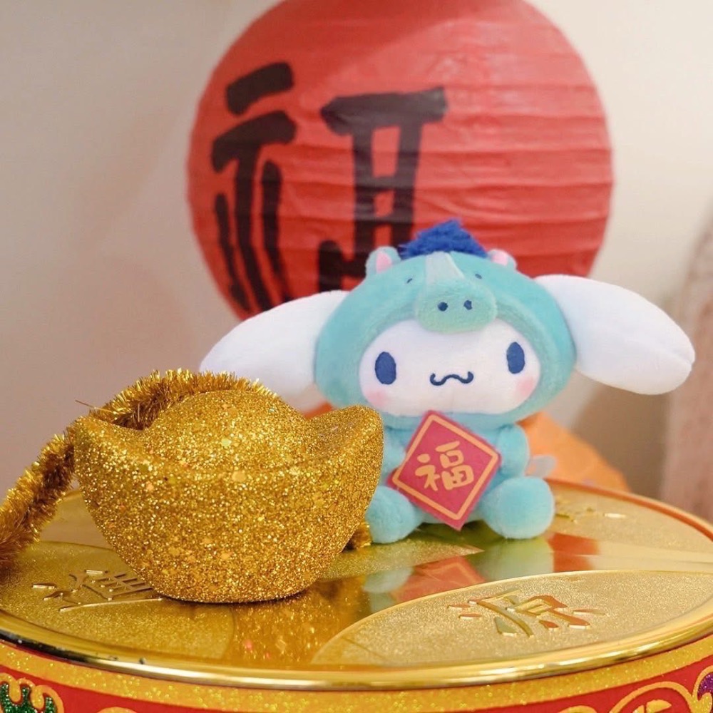 全新限量現貨+預購 正版授權 7-11 三麗鷗馬年絨毛吊飾 布丁狗 大耳狗 Kitty 酷洛米-規格圖4