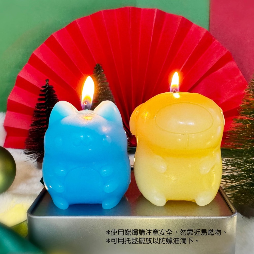 全新限量現貨 正版授權 7-11 貓貓蟲咖波歡樂小物 咖波狗狗香氛蠟燭組 咖波歡樂入浴球 咖波磁吸式小燈牌-細節圖9