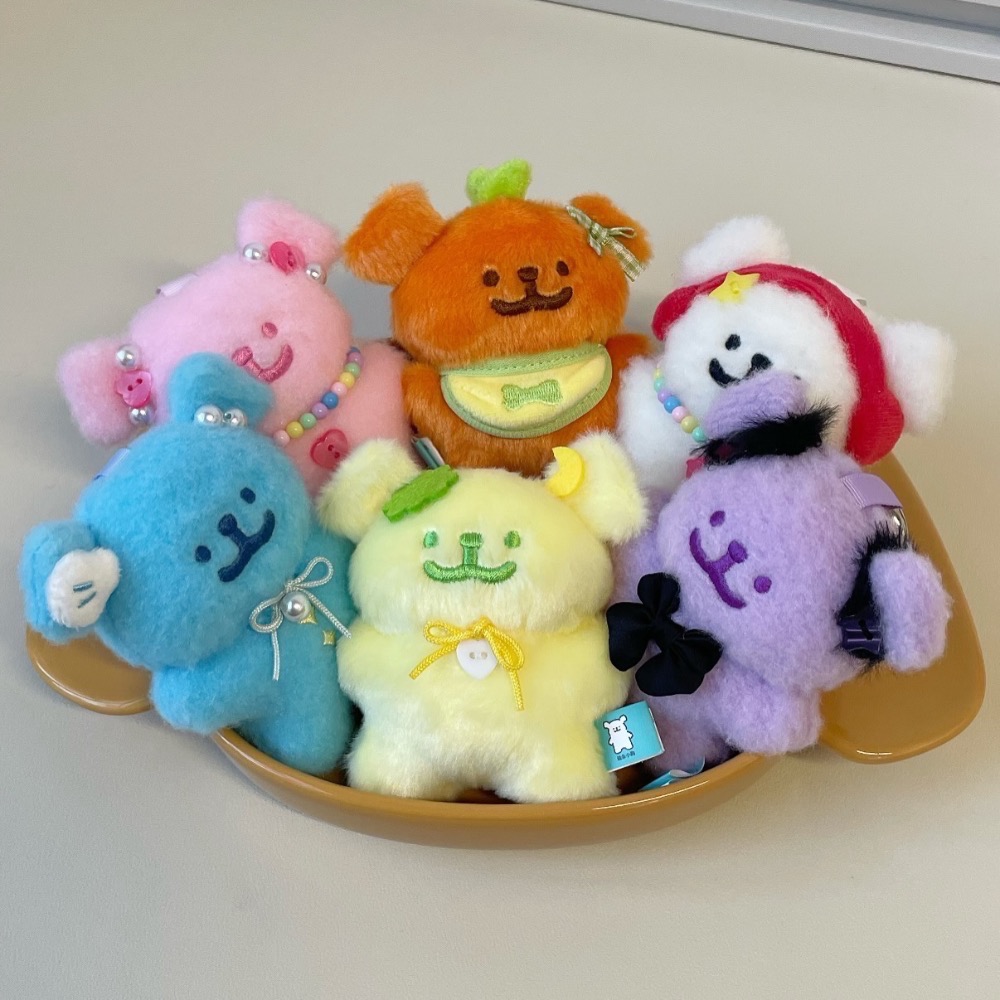 全新限量現貨 正版授權 線條小狗軟糖系列 絨毛娃娃 新鮮甜橙 冰鎮青檸 草莓啵啵 陽光葡萄 彈珠汽水 混合彩虹-細節圖7