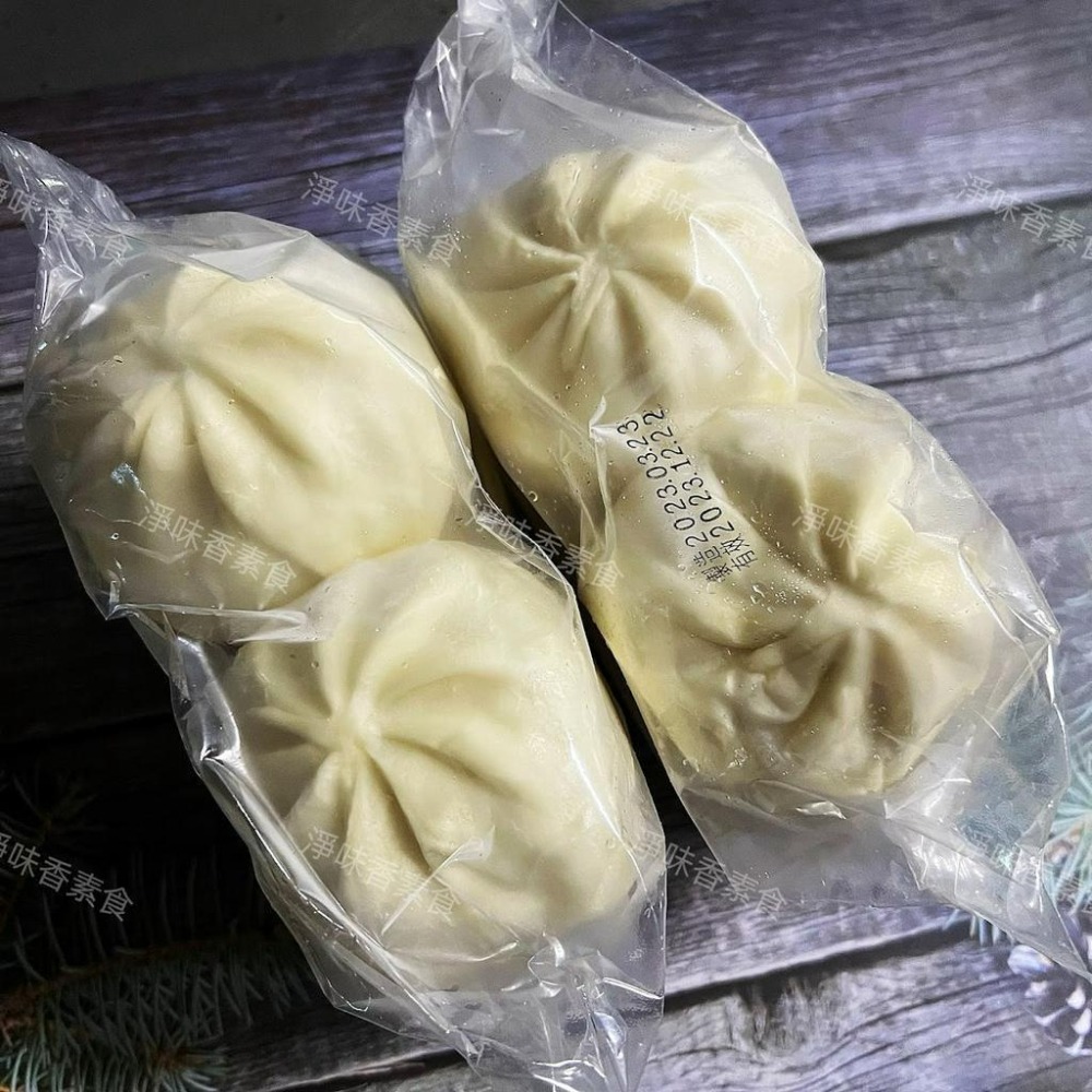 【淨味香素食】佶芳興-素猴菇高麗菜包 6入裝 (純素)素食包子 素食 素料-細節圖3