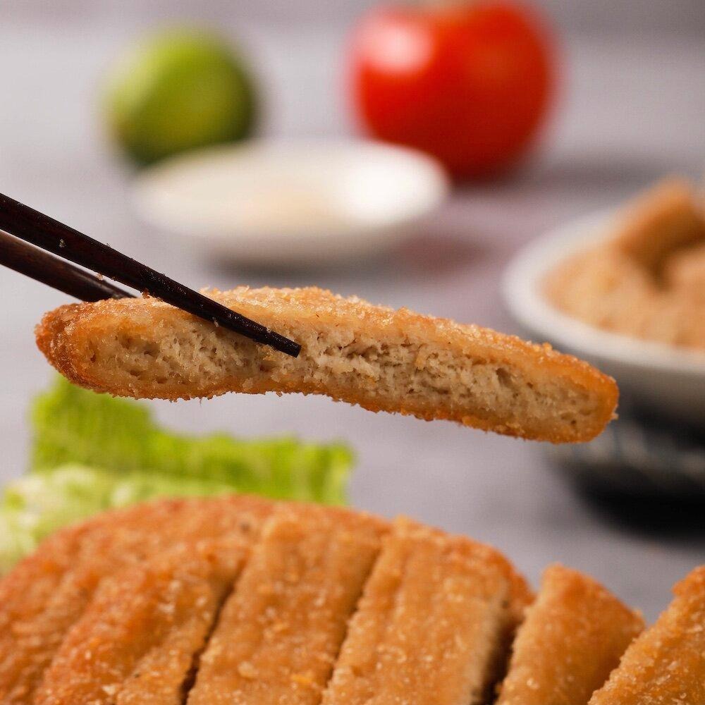 【淨味香素食】松珍 黃金酥排(奶蛋素)料理方便省時，香酥鮮脆！ 非基因改造大豆蛋白-細節圖5