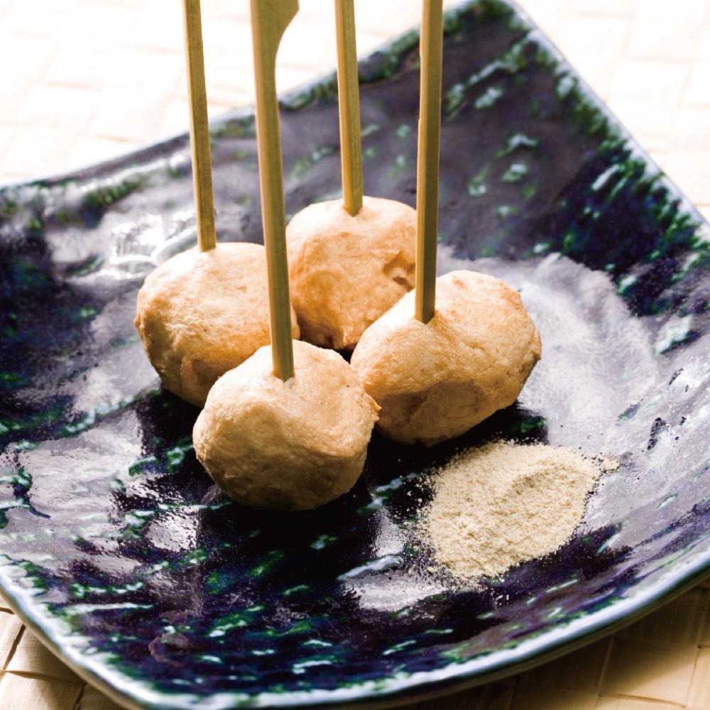 【淨味香素食】松珍 花枝揚(丸)(奶蛋素)使用進口蒟蒻製成，口感新奇又Q彈！-細節圖4