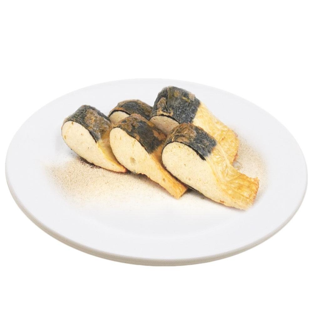 【淨味香素食】松珍 素白帶魚(奶蛋素)素白帶魚肉細鮮美，海苔的香味， QQ的嚼勁，適合煎、炸、烤、滷等。-細節圖3