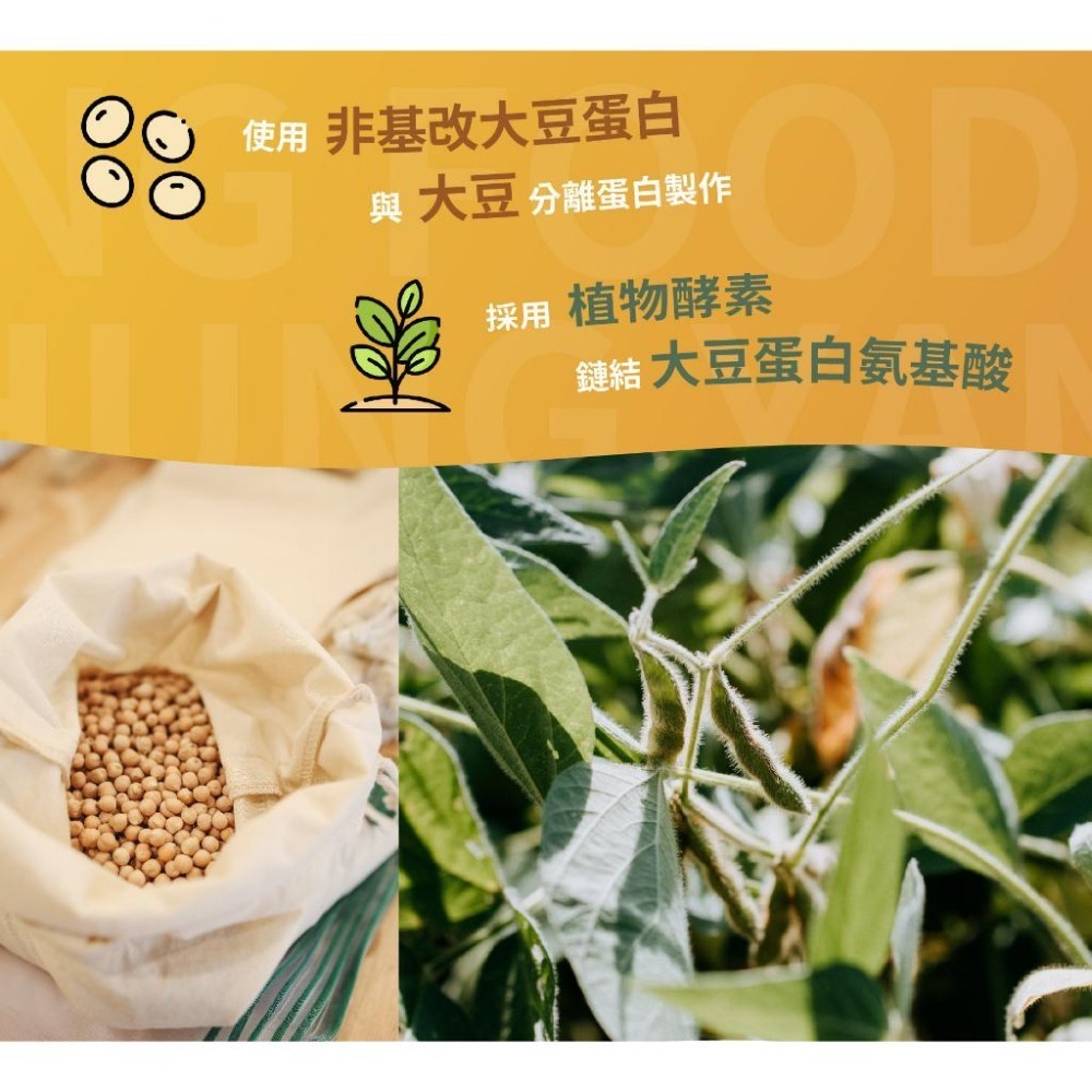 【淨味香素食】弘陽 植物G米花(蛋素)1000g 無肉也歡 蔬食新食尚 無防腐劑-細節圖2