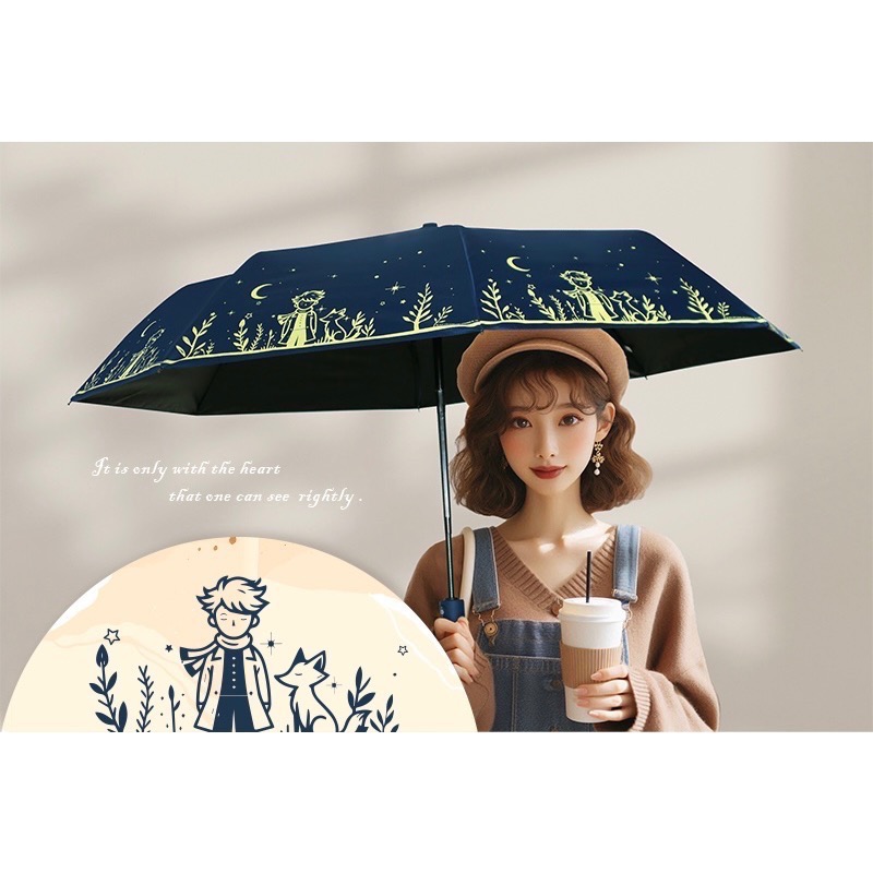 [雙龍牌］小王子。輕量降溫自動開收傘B6061D-細節圖3