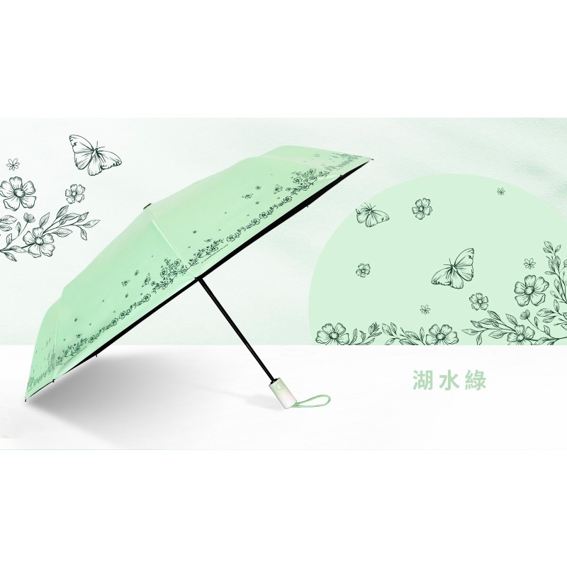 [雙龍牌］蝶舞。輕量降溫自動開收傘B6061I-規格圖9