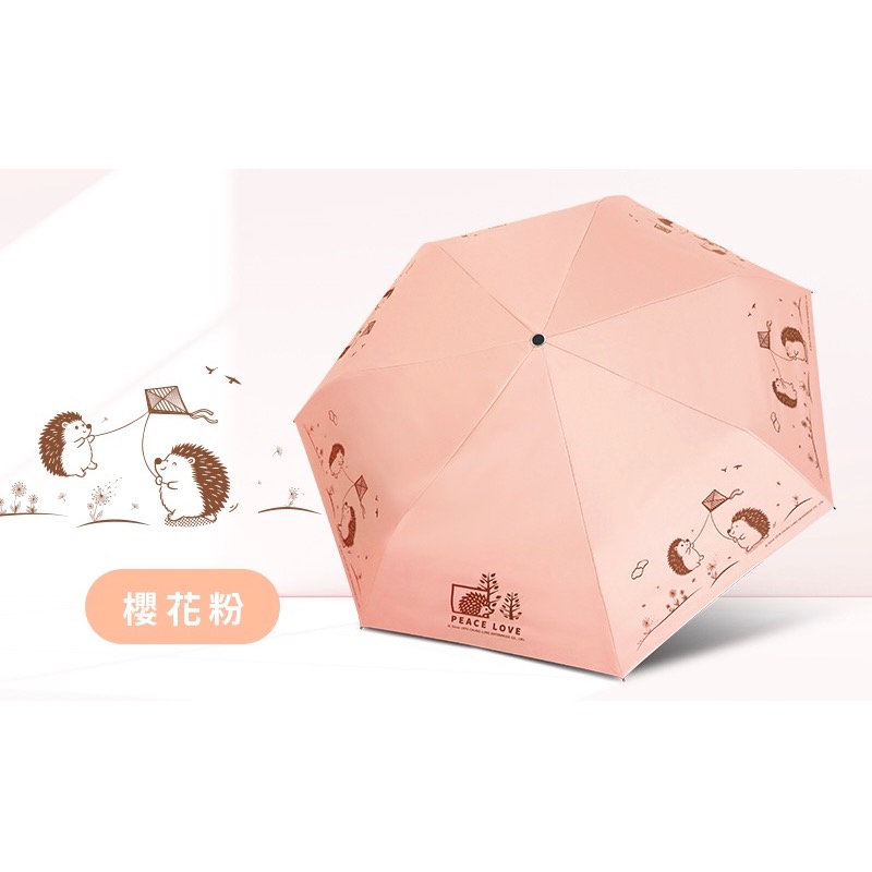 「雙龍牌」刺蝟🦔降溫13度黑膠自動開收傘B6290NL-規格圖9