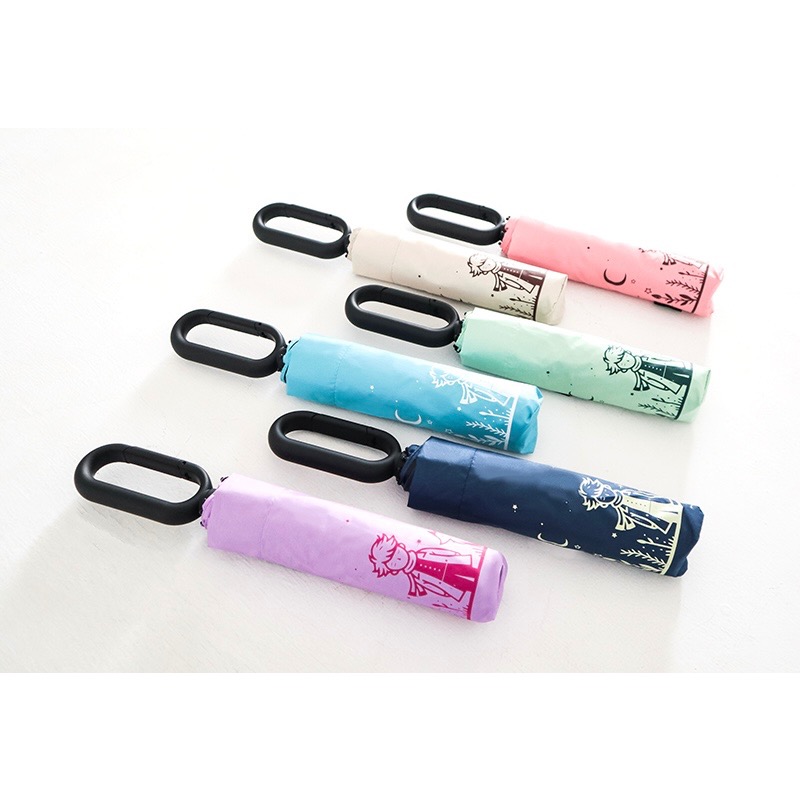 👐解放雙手推薦款🙌「雙龍牌」小王子扣環三折傘B5903-細節圖2