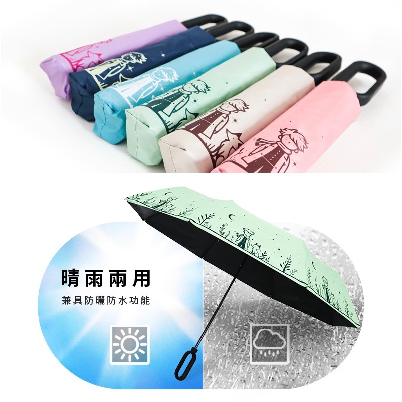 👐解放雙手推薦款🙌「雙龍牌」小王子扣環三折傘B5903-細節圖5