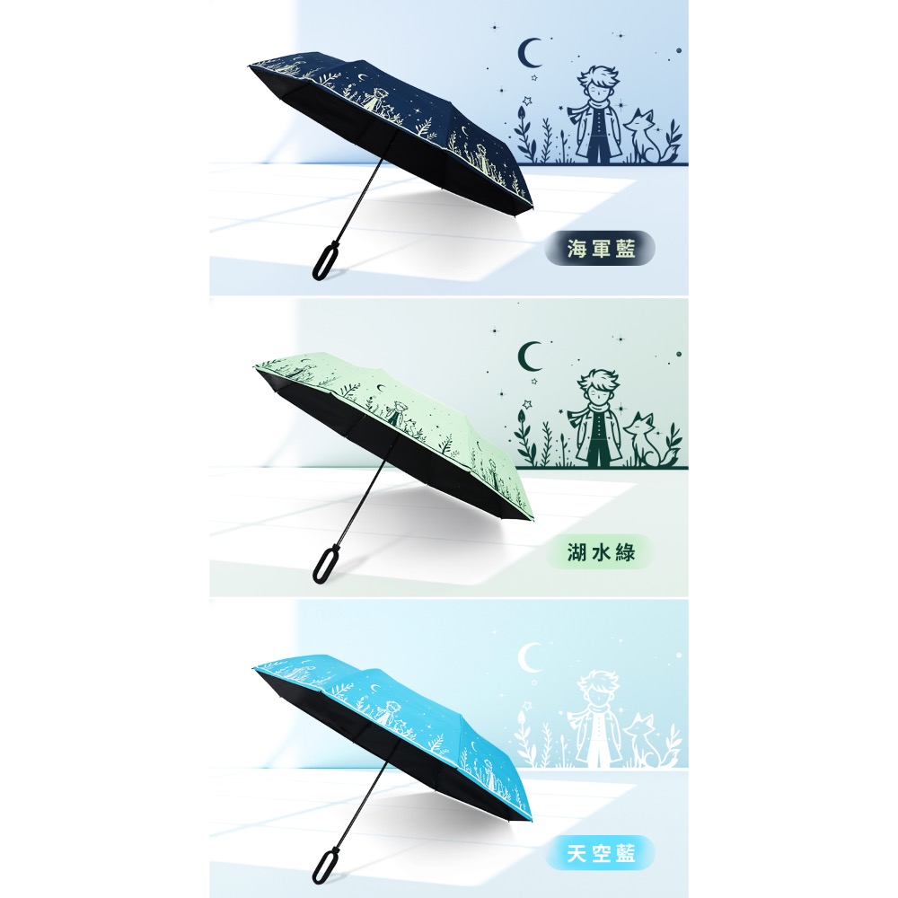 👐解放雙手推薦款🙌「雙龍牌」小王子扣環三折傘B5903-細節圖7