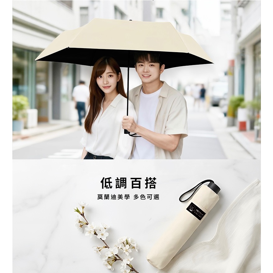 [雙龍牌］UL日系巨型三折傘B6597-細節圖5