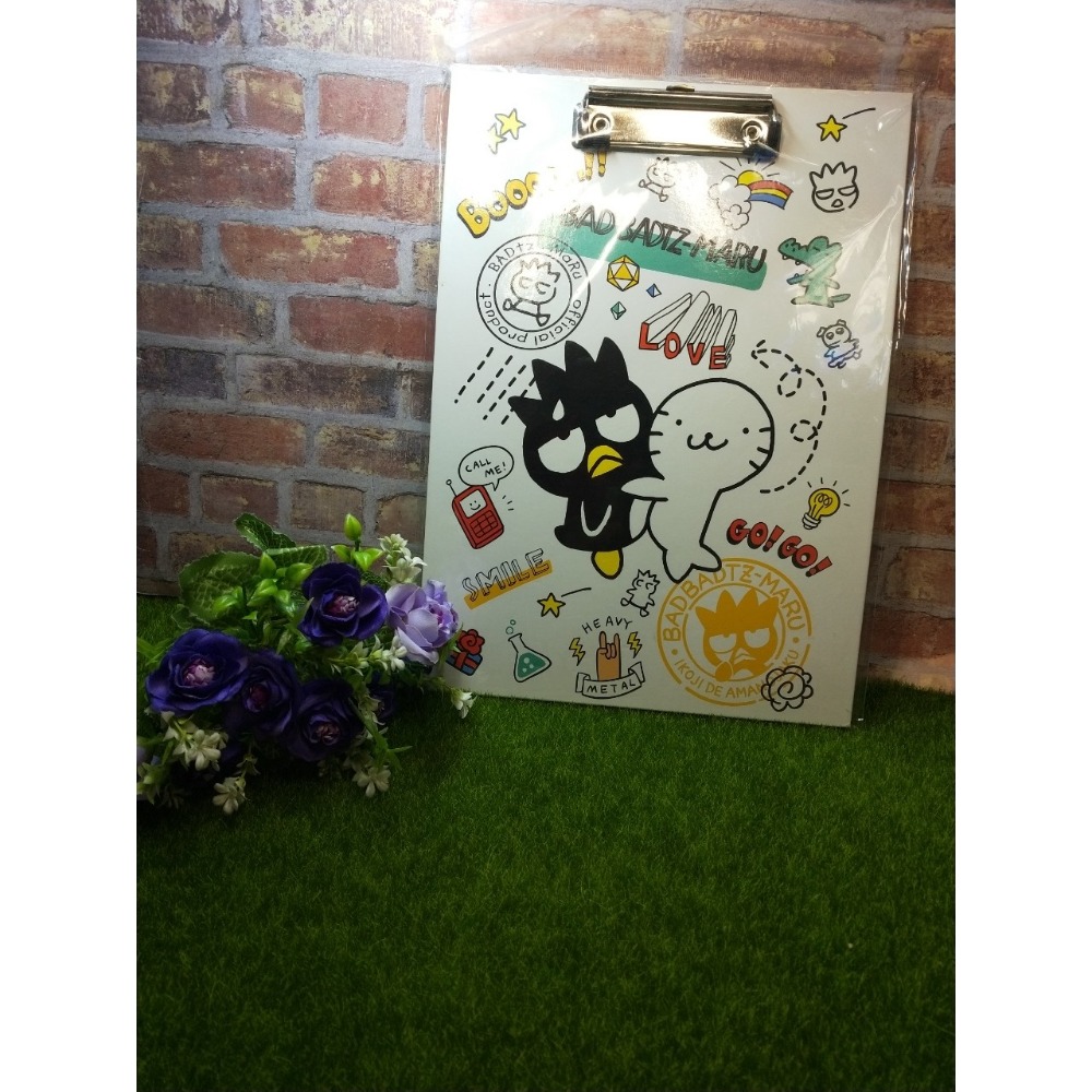 酷企鵝／布丁狗 卡通圖案文件夾 寫字板-規格圖1