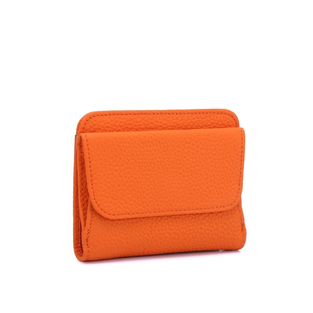 真皮短夾-高質感頭層牛皮10卡格女皮夾RFID零錢包母錢包【SMA0403】-規格圖4