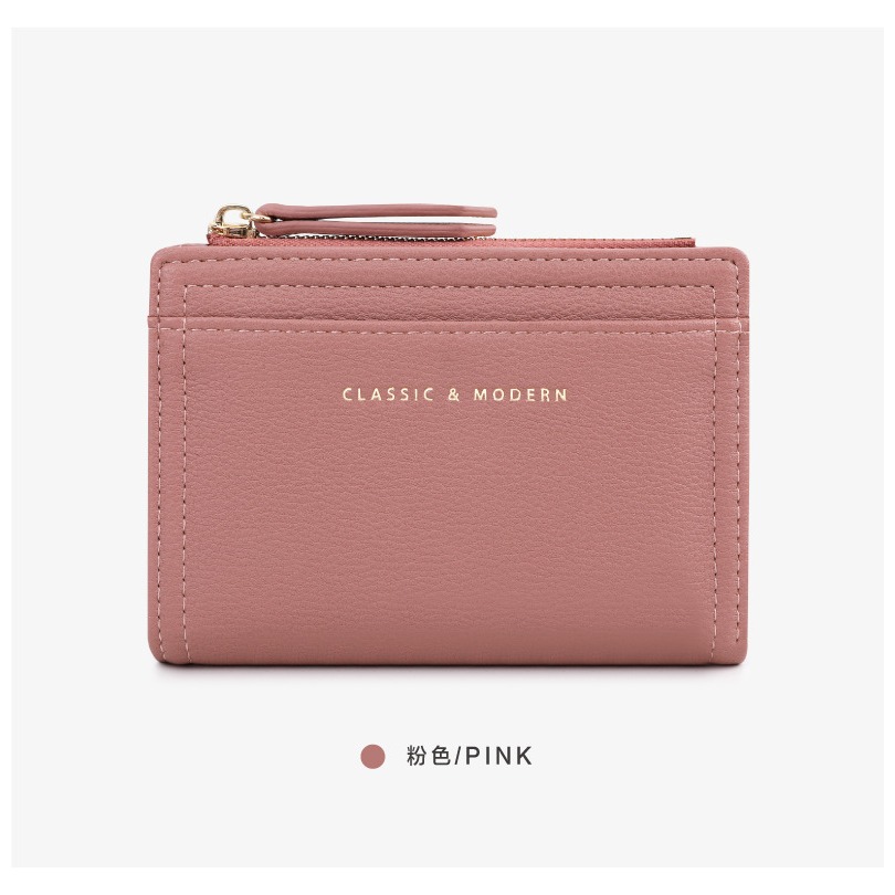 短夾-超薄簡約高質感ins女皮夾【SMA0406】-規格圖4