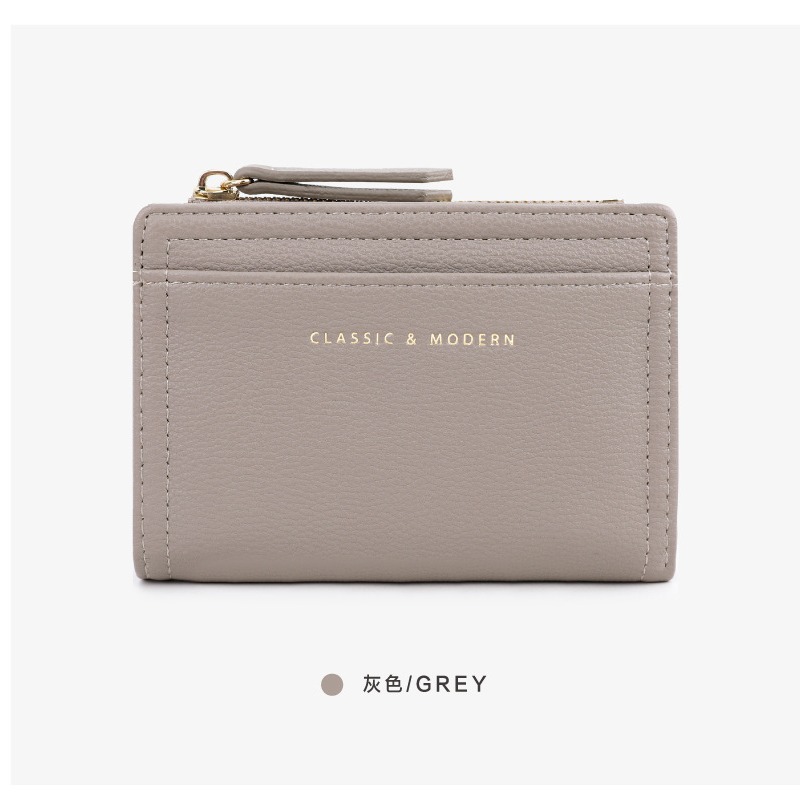 短夾-超薄簡約高質感ins女皮夾【SMA0406】-規格圖4