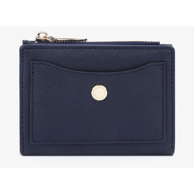 短夾-超薄簡約抗刮耐磨十字紋ins女皮夾【SMA0407】-規格圖5