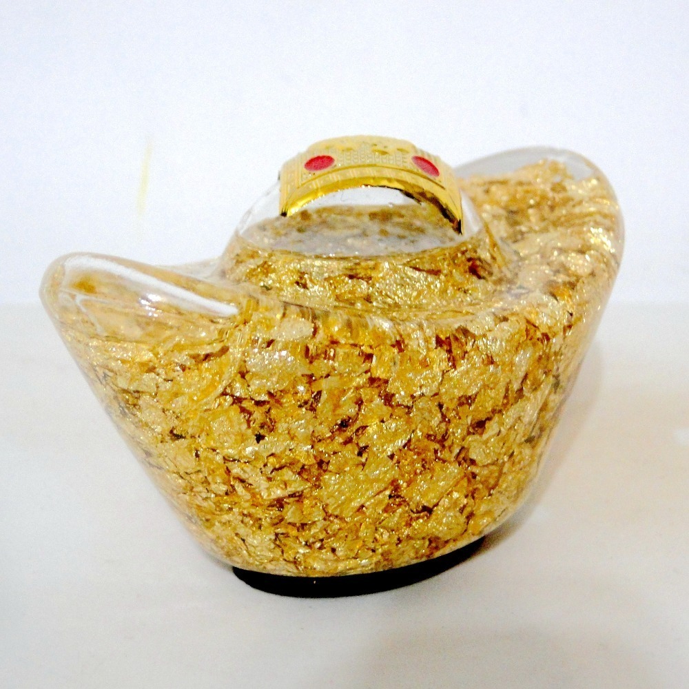 金箔元寶招財吉祥擺飾6385-細節圖3