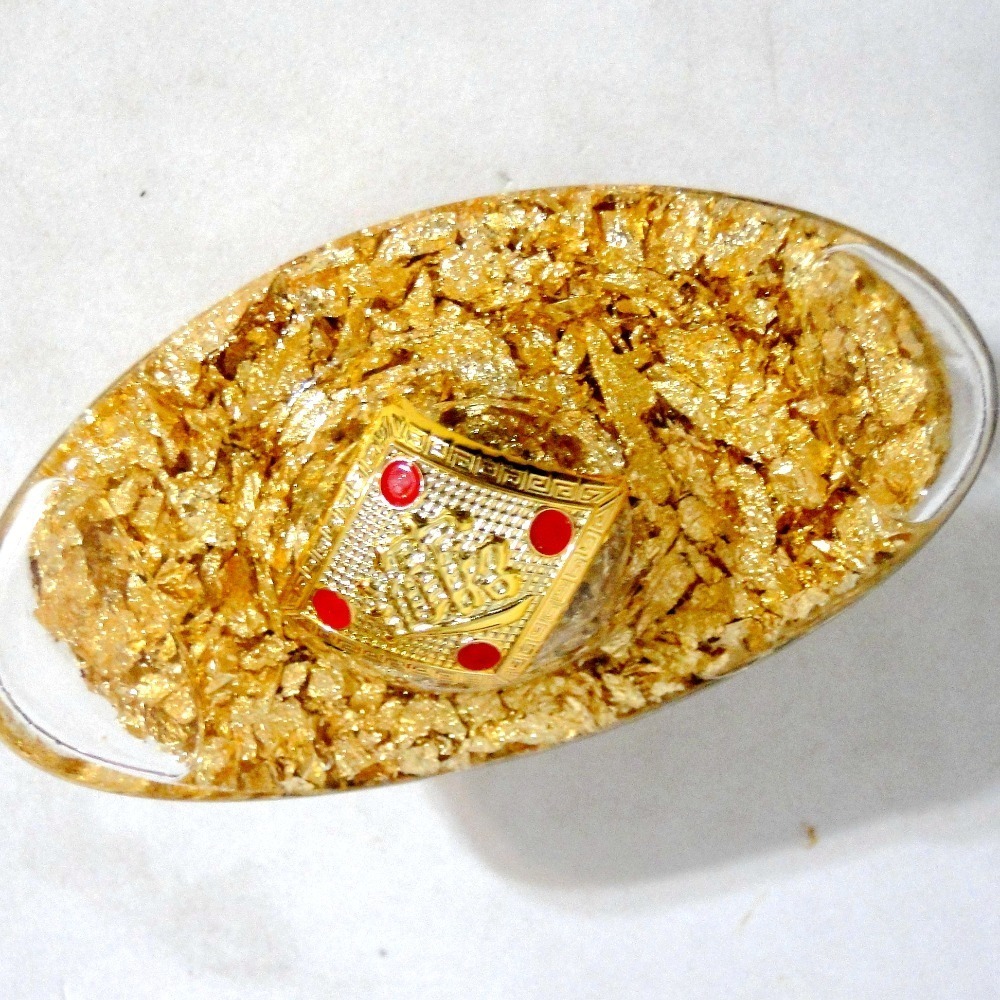 金箔元寶招財吉祥擺飾6385-細節圖6