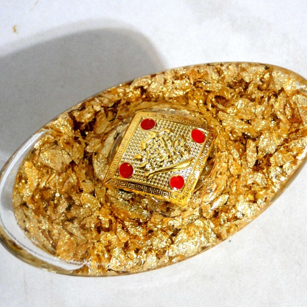 金箔元寶招財吉祥擺飾6385-細節圖7