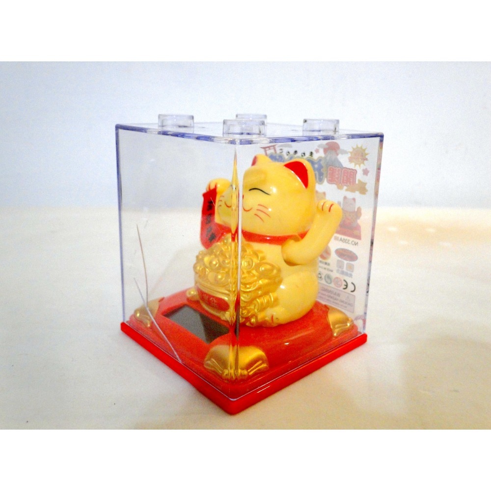 太陽能搖手招財貓6499-細節圖2