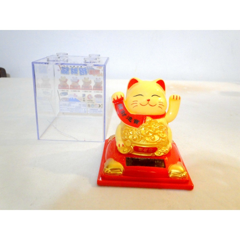 太陽能搖手招財貓6499-細節圖3