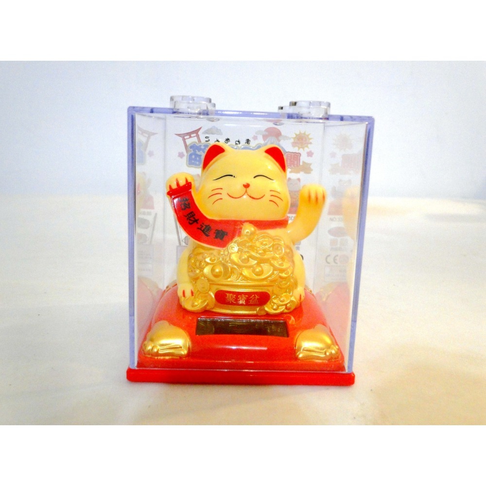 太陽能搖手招財貓6499-細節圖10