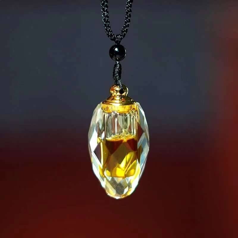 香境鑽石水晶瓶項鍊式沉香精油6561-細節圖3