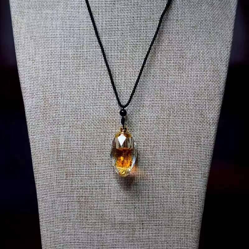 香境鑽石水晶瓶項鍊式沉香精油6561-細節圖9