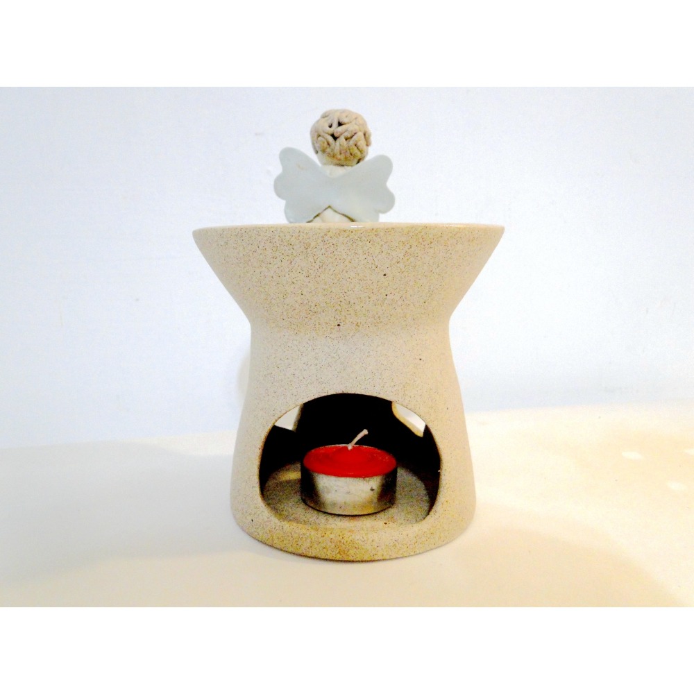 泰國手作小天使陶藝精油擴香爐6702-細節圖9