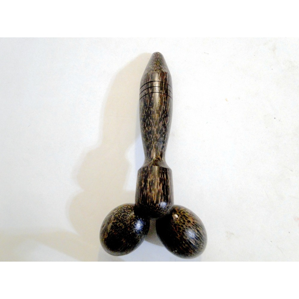 泰國進口原木手工製作肌肉舒壓滾輪6723-細節圖7