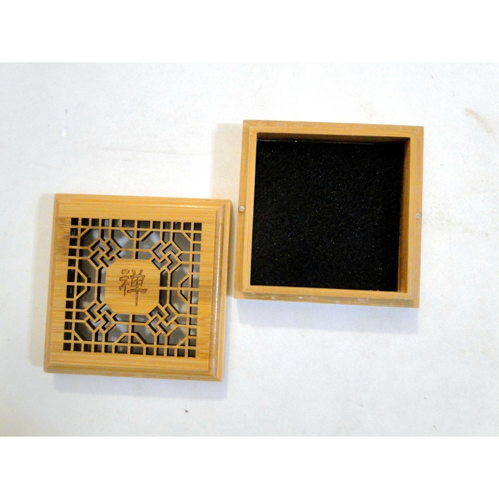 3D雷射楠竹方型盤香爐禪6798-細節圖2