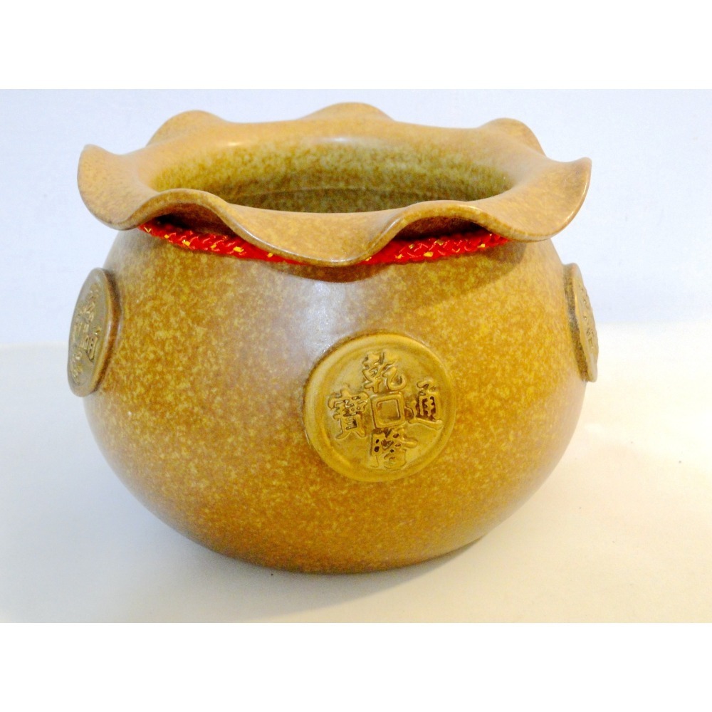 3D乾隆通寶陶瓷聚寶盆6837-細節圖2