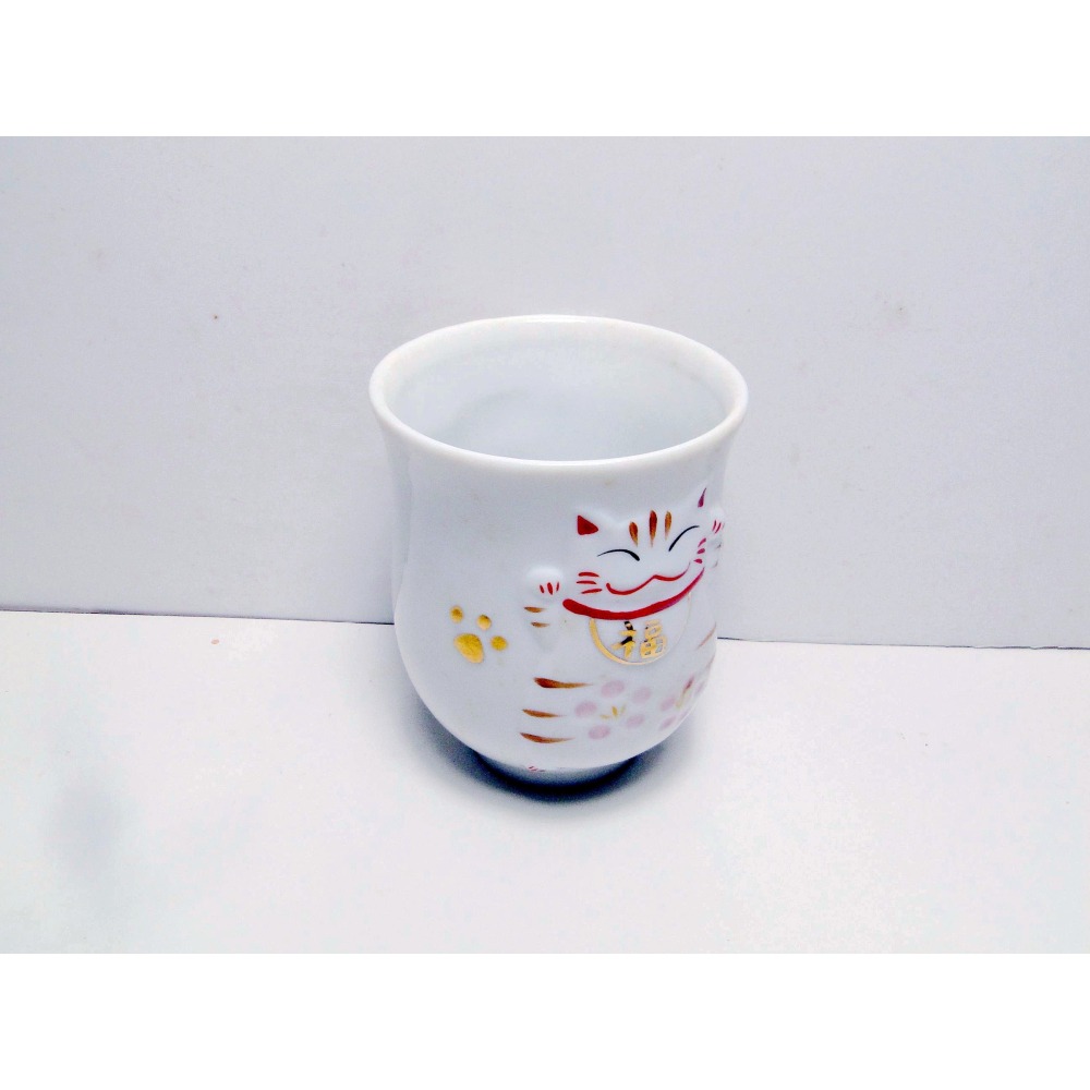 日本道樂堂猫舍招福貓陶瓷杯-細節圖10