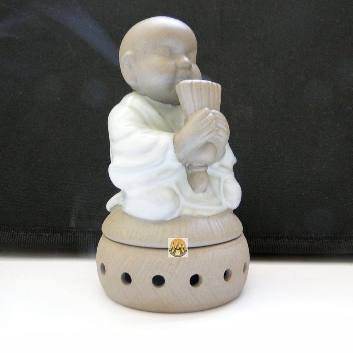 持香小沙彌多用途陶瓷香爐7088-細節圖10