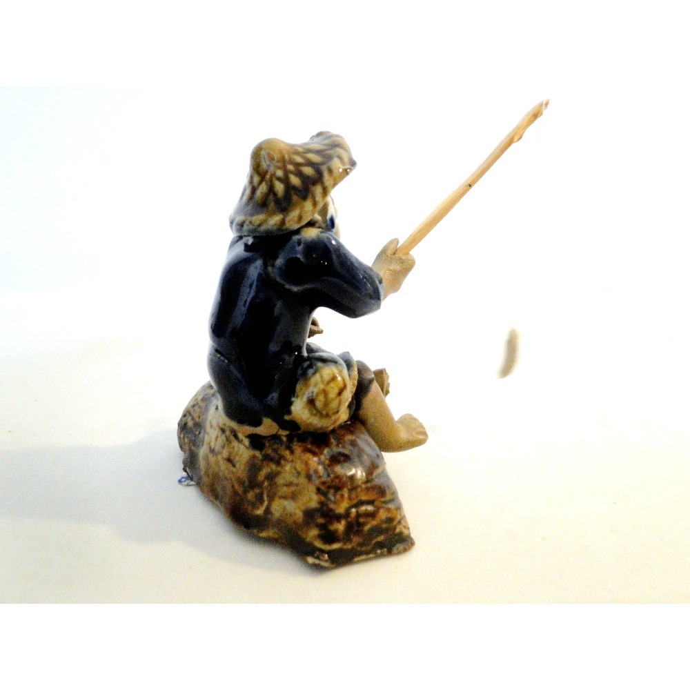 仙翁釣魚悠閒自在自得其樂7095-細節圖10