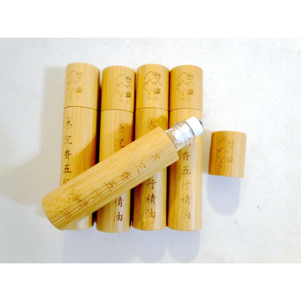 楠竹金木水火土五行精油瓶5入組7063-細節圖3