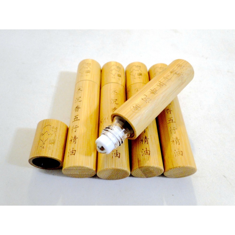 楠竹金木水火土五行精油瓶5入組7063-細節圖4