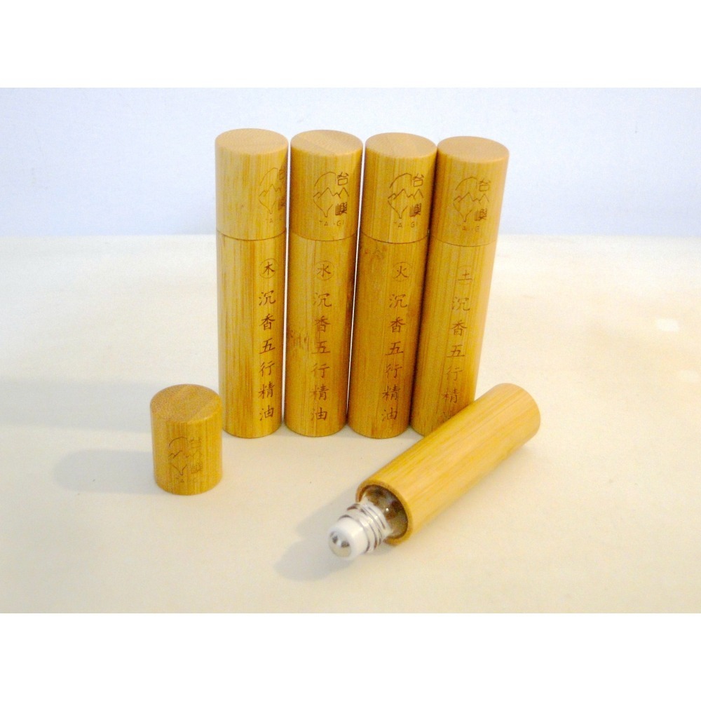 楠竹金木水火土五行精油瓶5入組7063-細節圖5