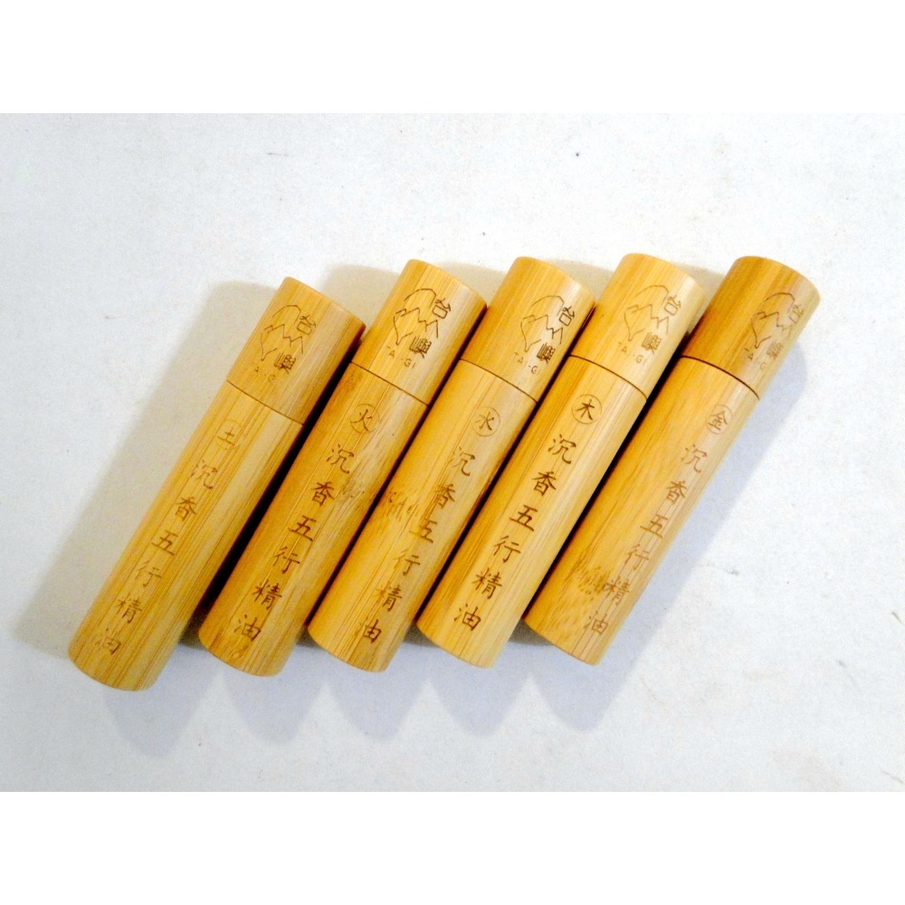 楠竹金木水火土五行精油瓶5入組7063-細節圖7