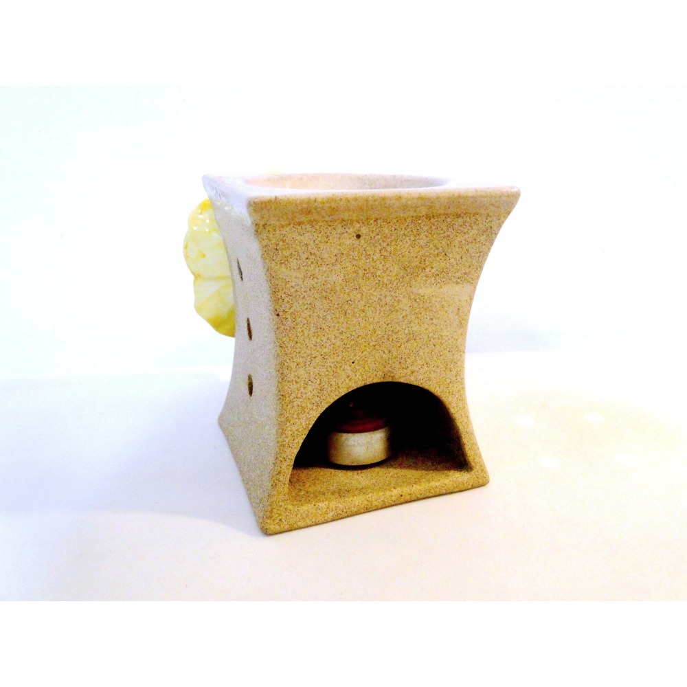 泰國雞蛋花陶瓷精油薰香爐7072-細節圖4