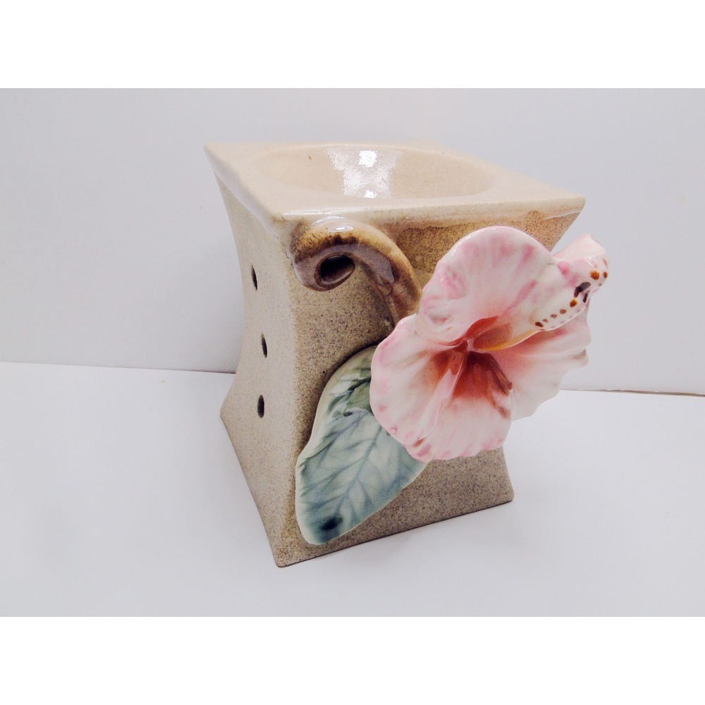 泰國雞蛋花陶瓷精油薰香爐7072-細節圖6