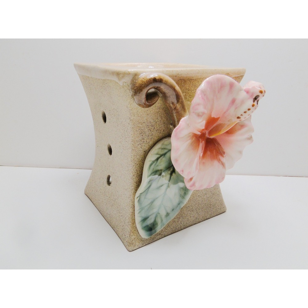 泰國雞蛋花陶瓷精油薰香爐7072-細節圖9