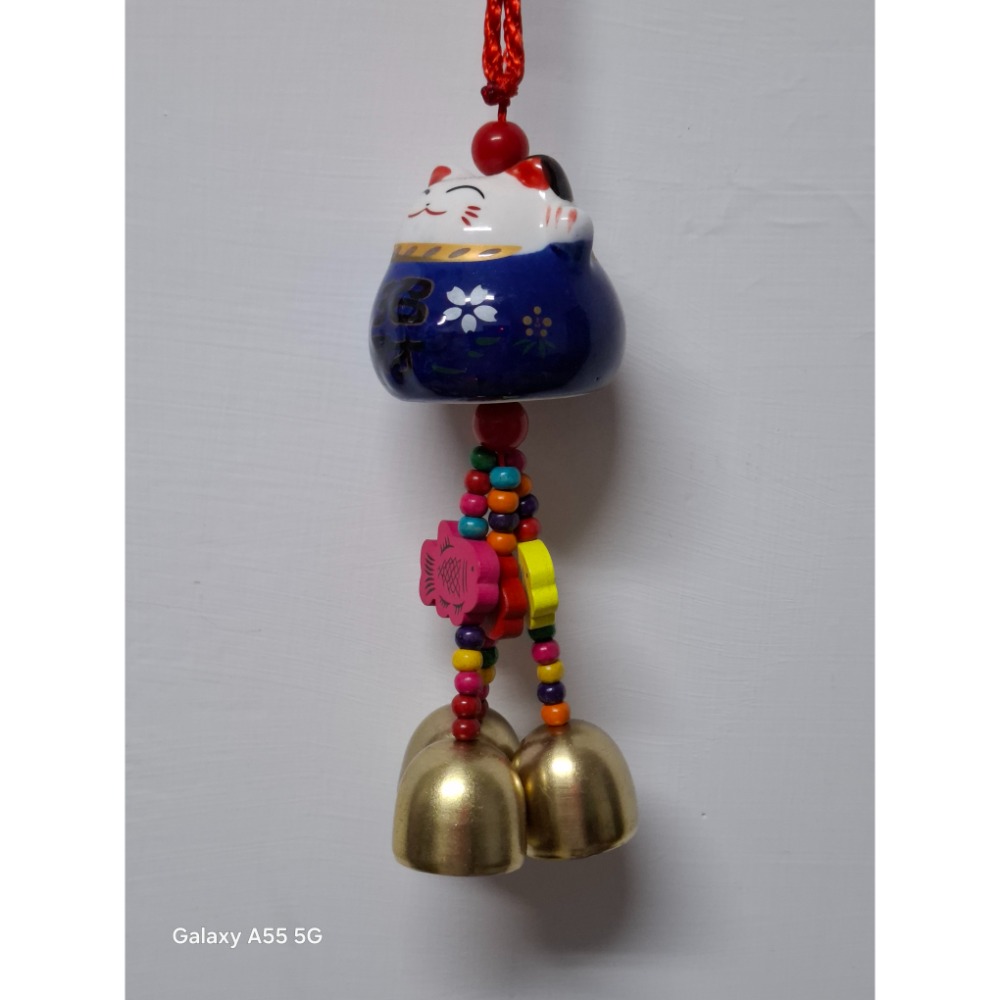 招財貓風鈴吊飾-細節圖2