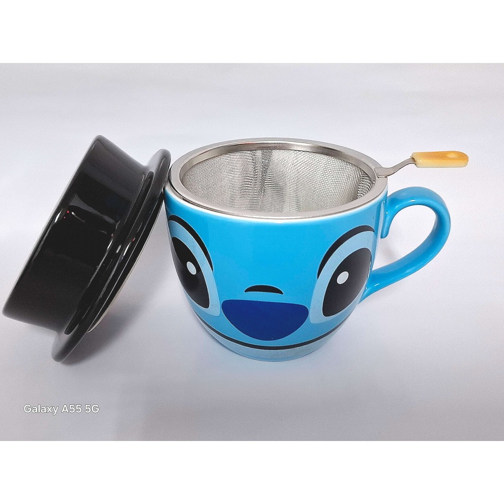 迪士尼史迪奇花草茶馬克杯-細節圖2