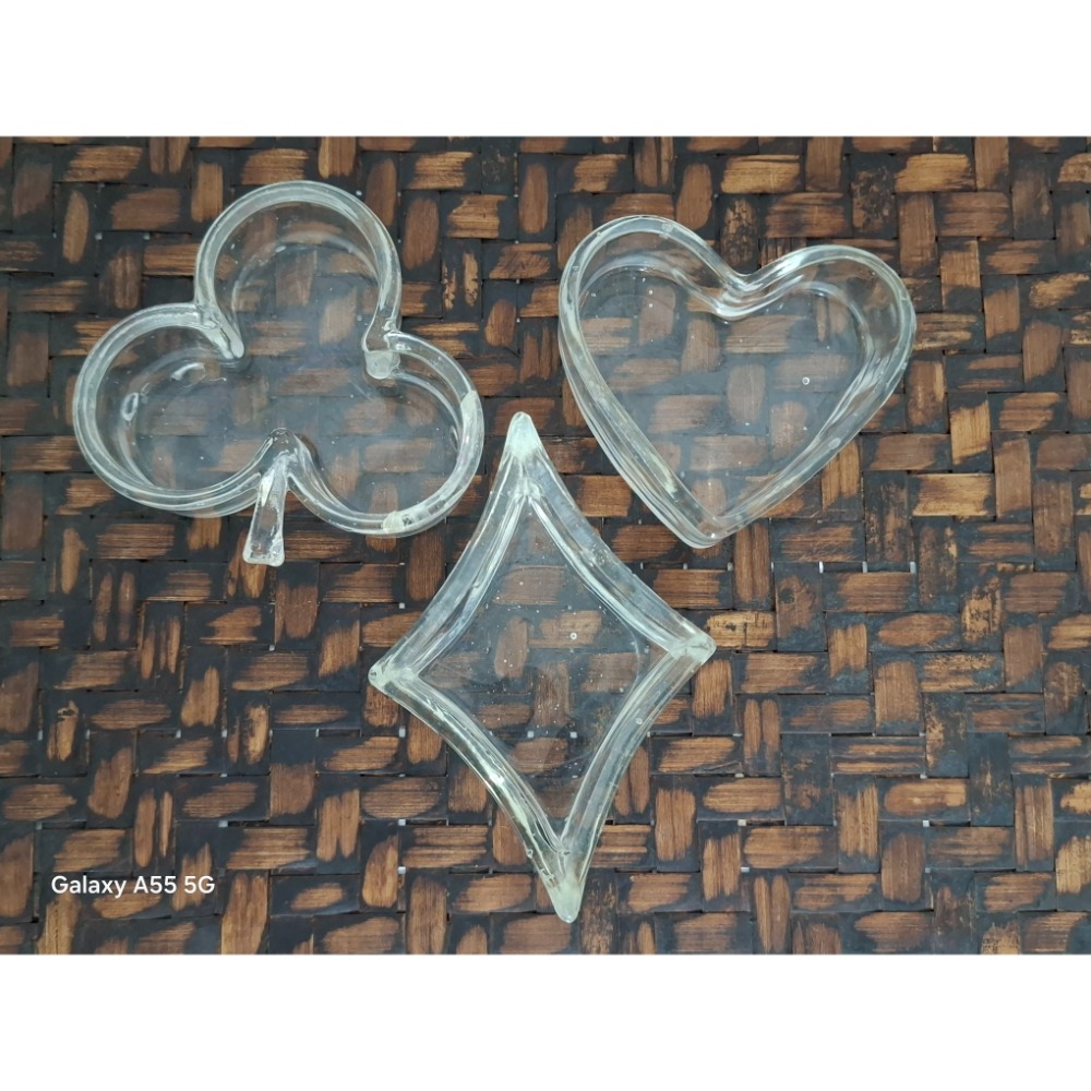 撲克牌花色造型多用途小物收納盤三件組-細節圖3