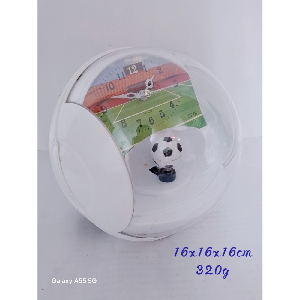 創意足球場造型時鐘足球迷最佳擺飾-細節圖2