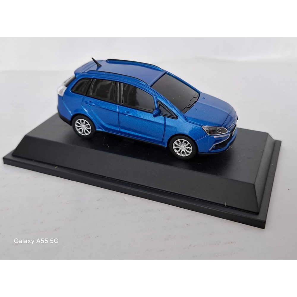 全新Mitusbishi Colt Plus藍色合金模型車-細節圖2